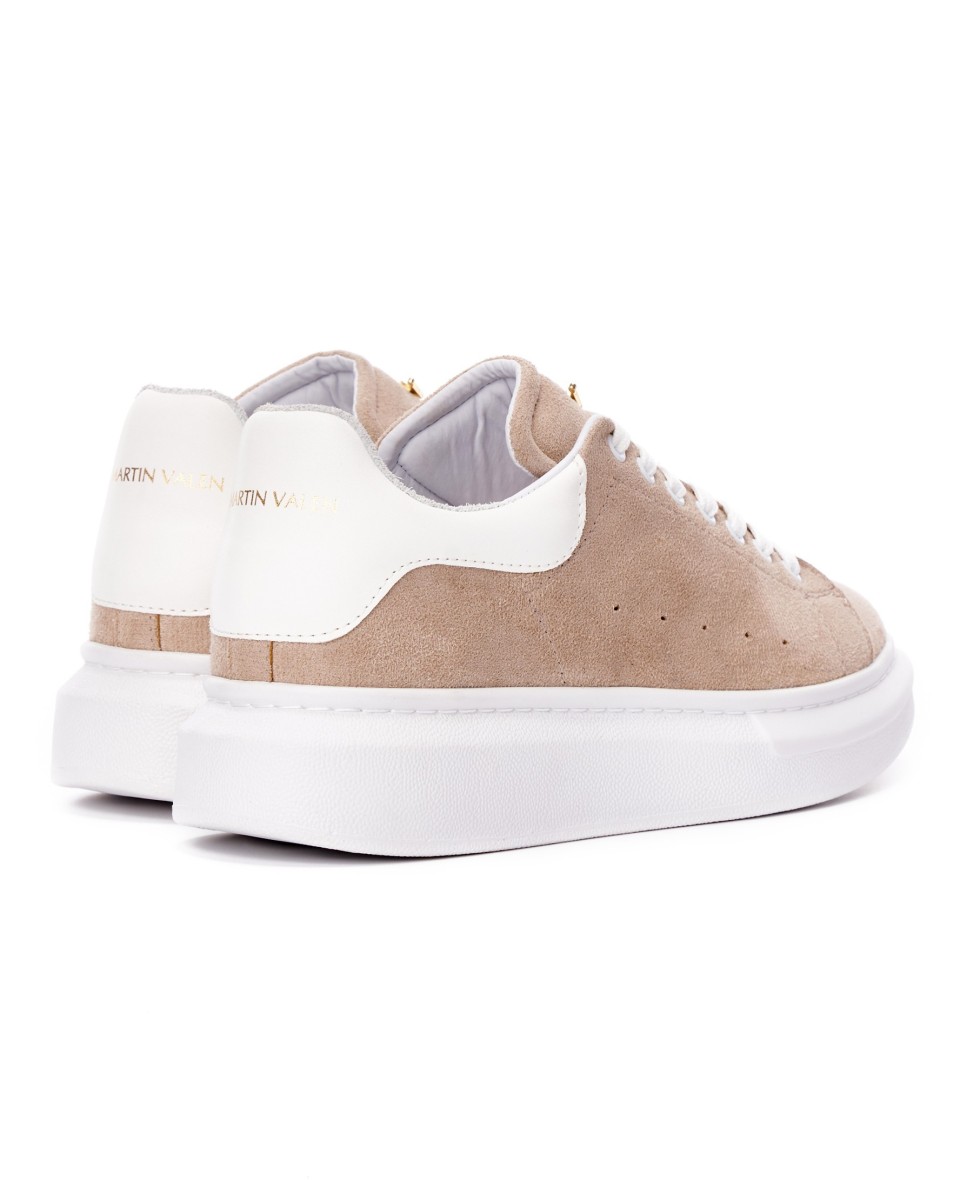 Plateau Sneakers Schuhe Beige | Martin Valen 2