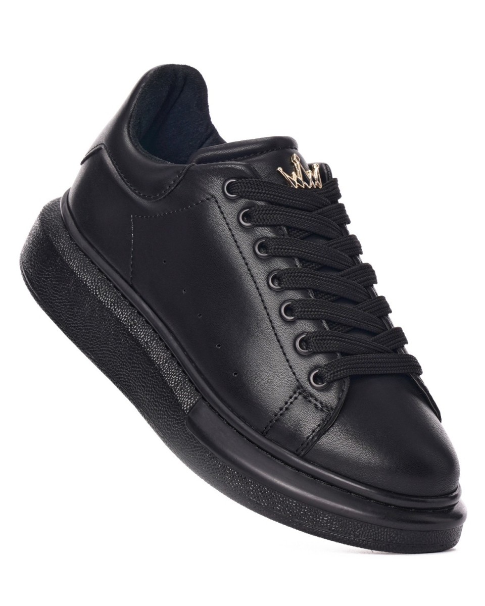 Scarpe da ginnastica nere a punta 2