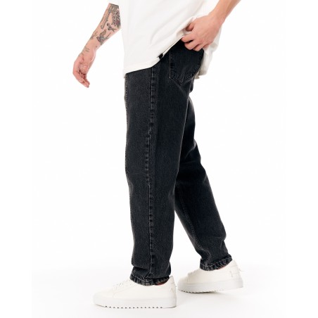 Urban Style Gewaschene Schwarze Jeans | Martin Valen