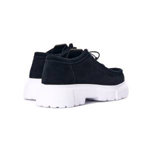 Schwarze Herren-Loafer aus Echtem Leder