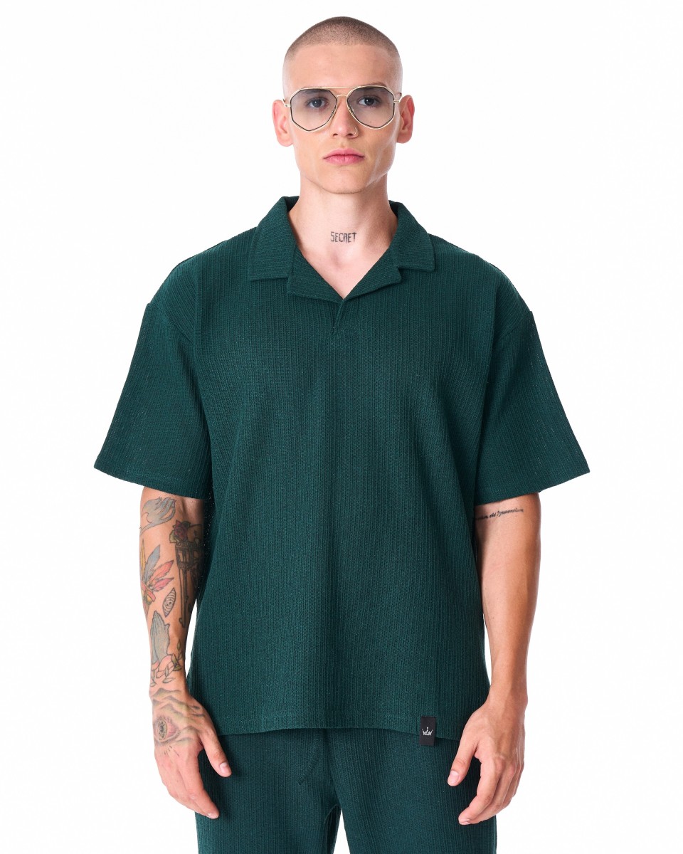 Ensemble de Sport Homme Breeze Fit Vert Foncé | Martin Valen 2