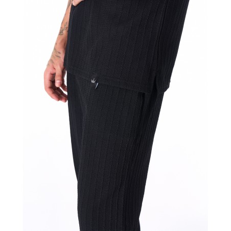 Breeze Fit Men's Tracksuit in Black | Martin Valen