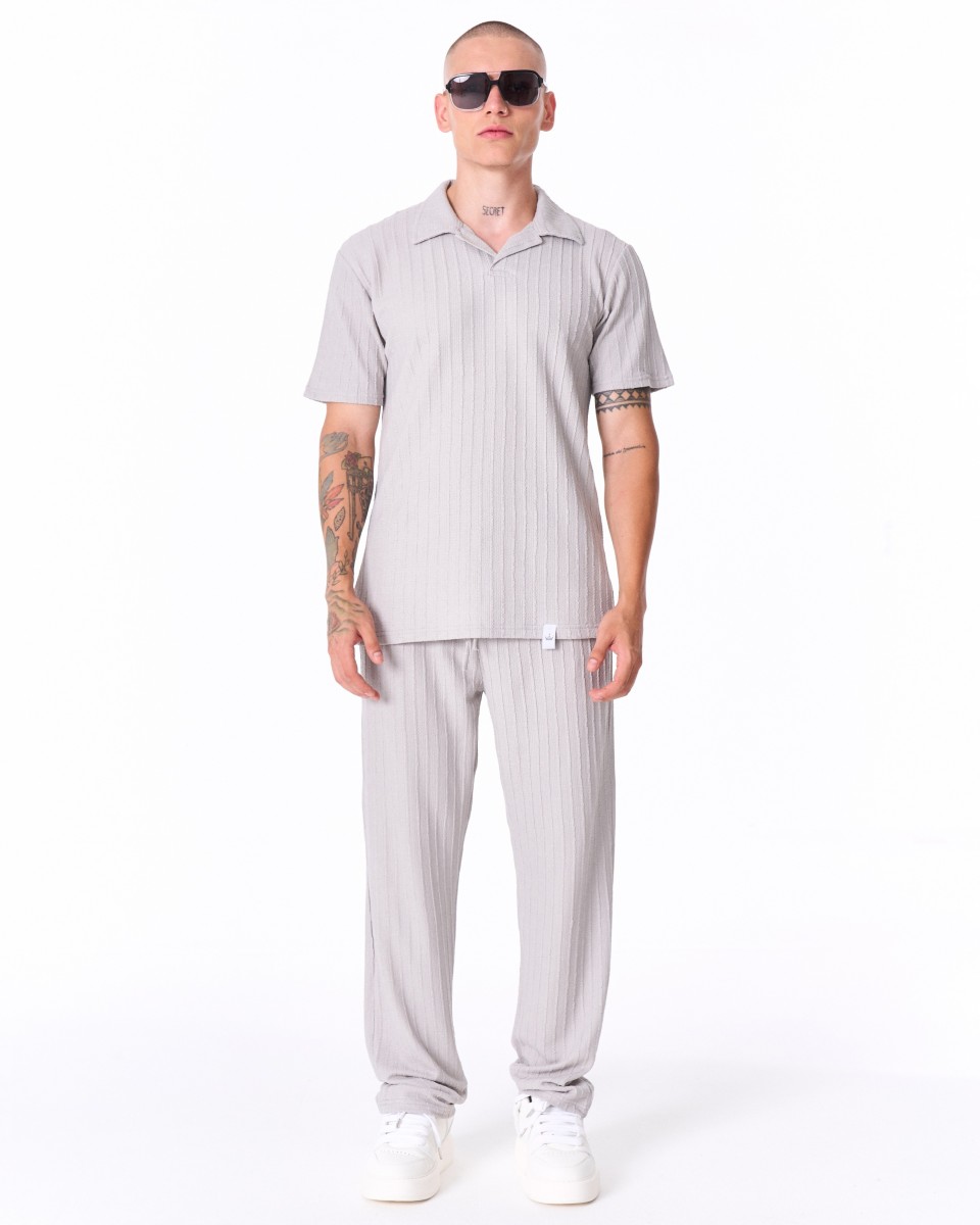 Grauer Herren-Trainingsanzug Breeze Fit | Martin Valen