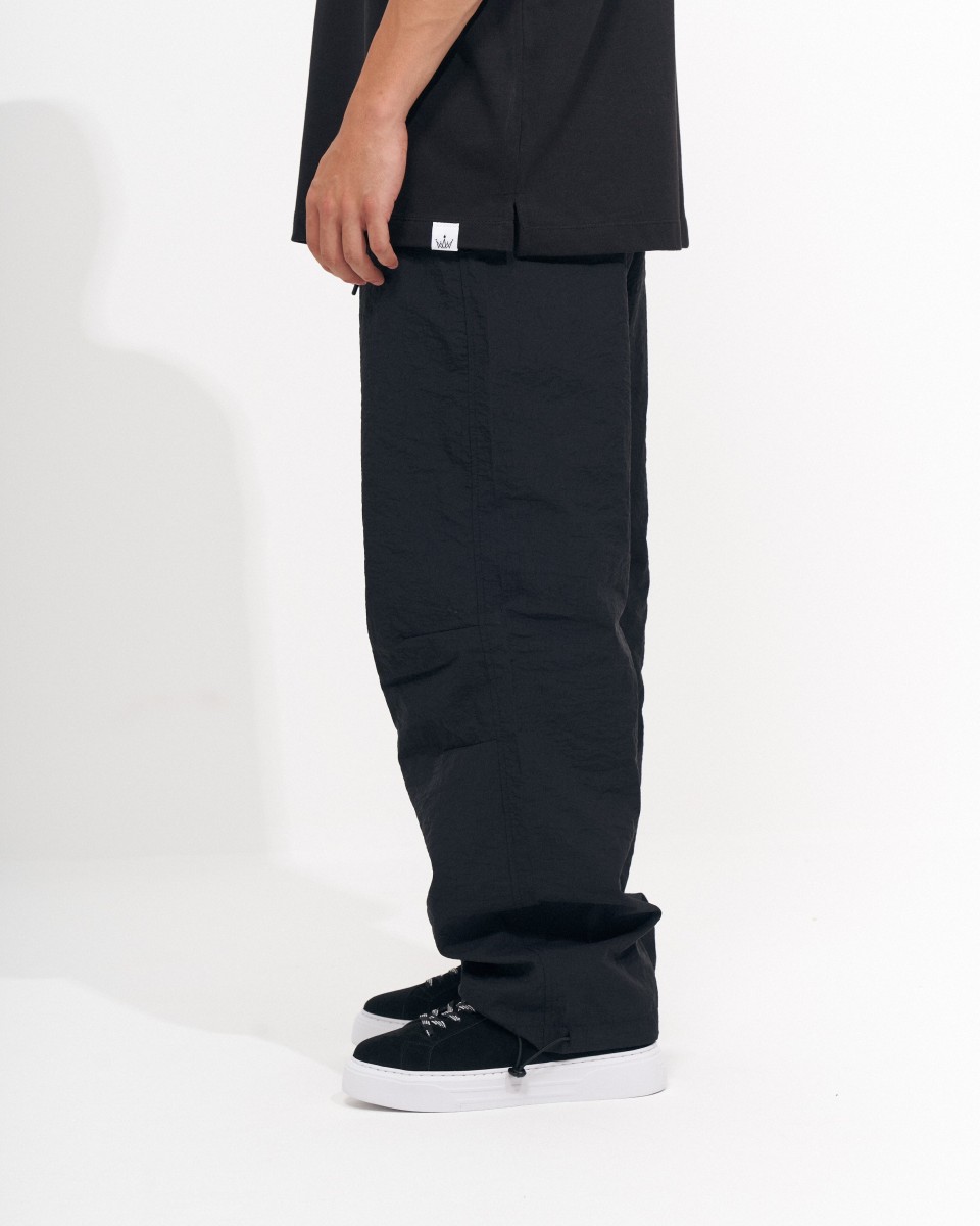 Schwarze Baggy-Hose für Herren | Martin Valen 2